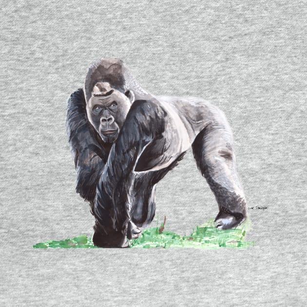 Silverback Gorilla by lucafon18